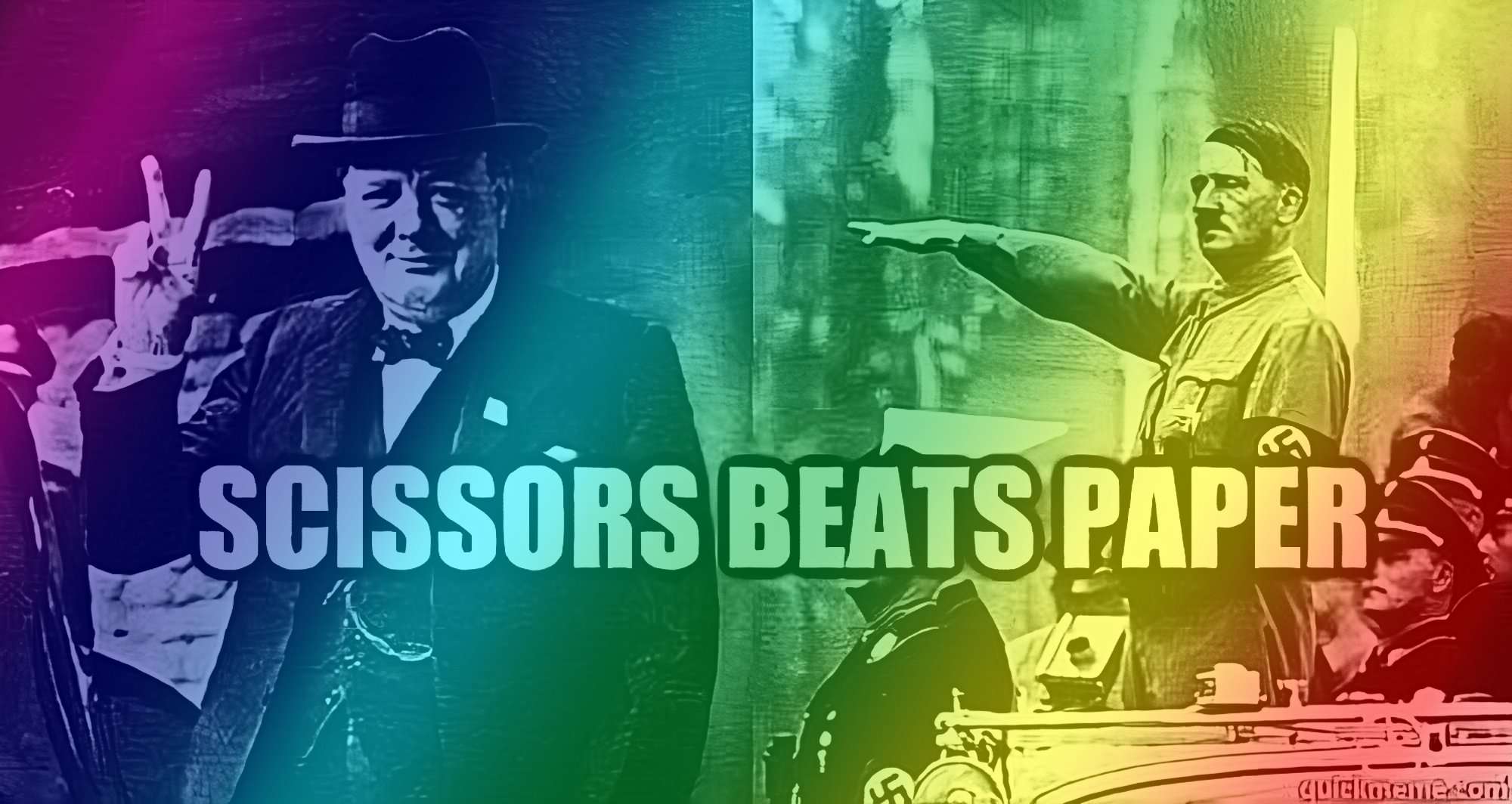 Scissors Beats Paper. Every Time.