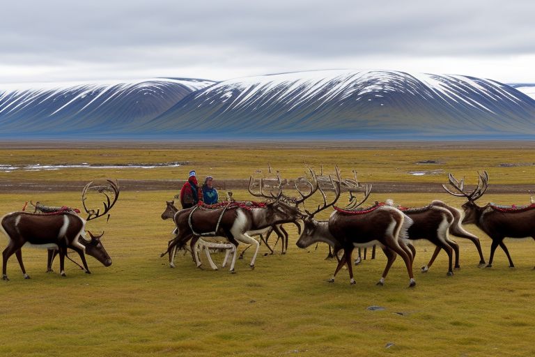 One of the key aspects of Saami sustainability is their traditional reindeer herding practices. 