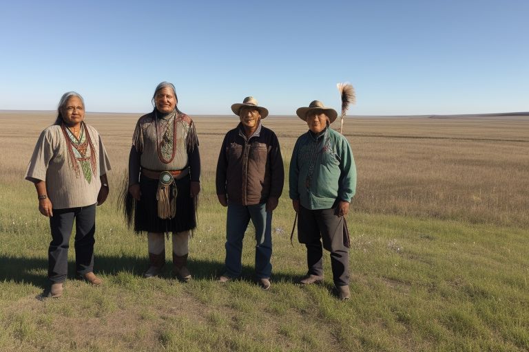 One of the key aspects of Sioux sustainable cultures is their deep connection to the land. 