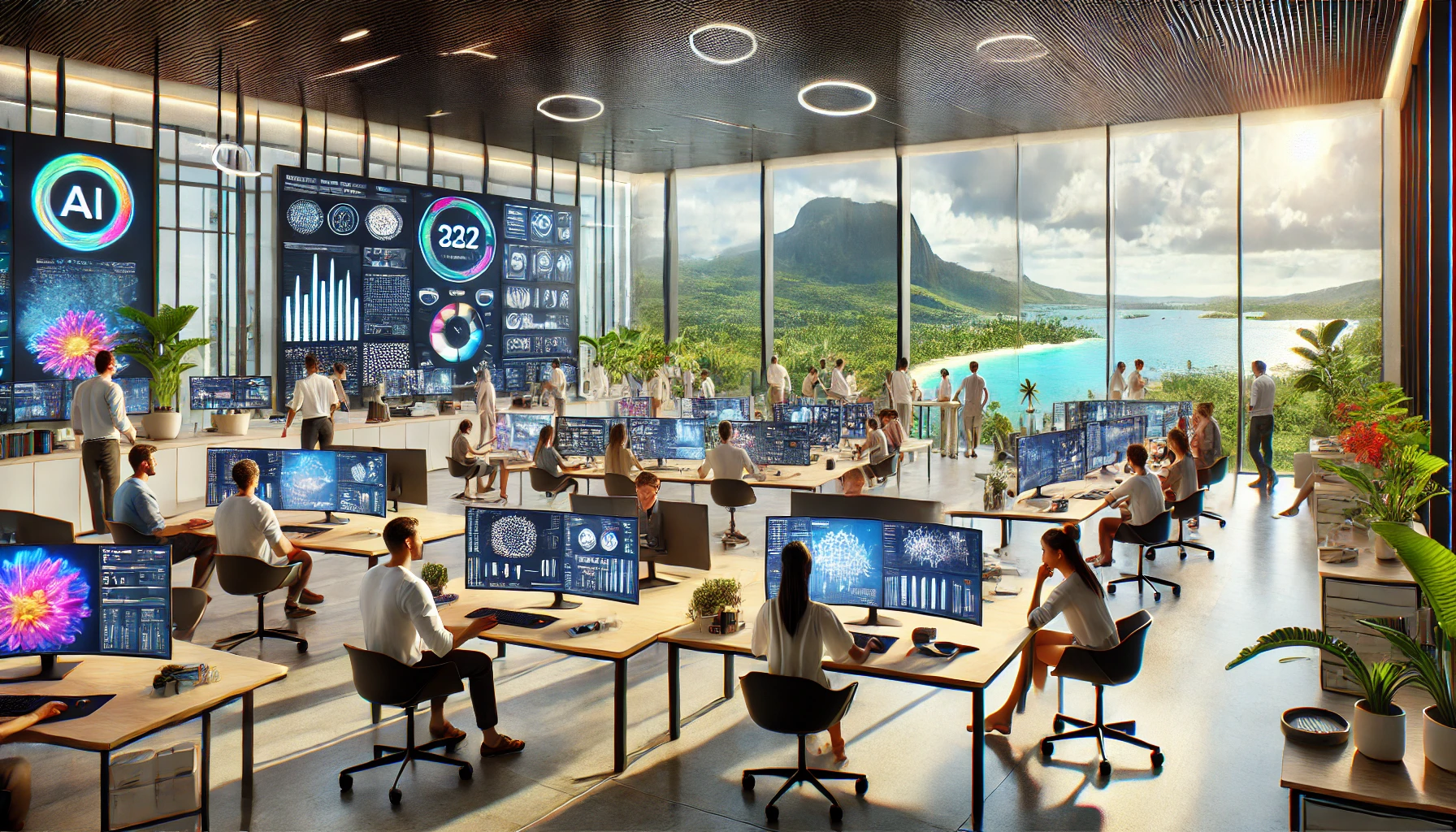 AI research laboratory in Mauritius