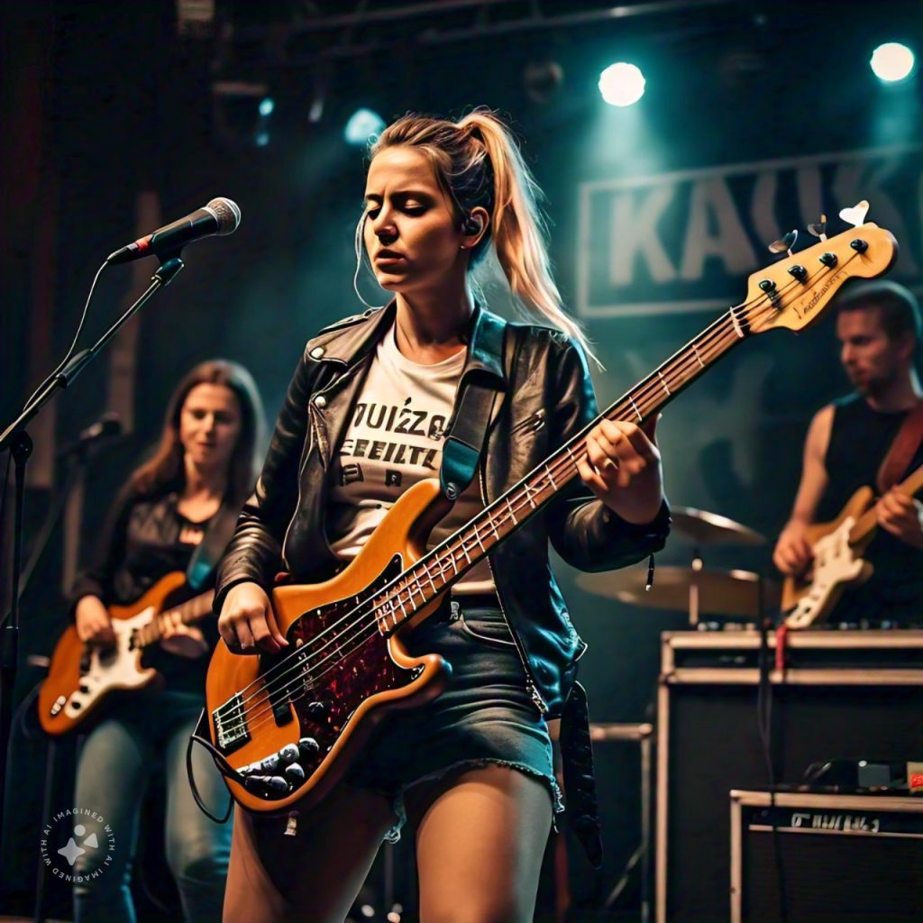 Zora Bajić (Lead & Backup Vocals, Bass Guitar)