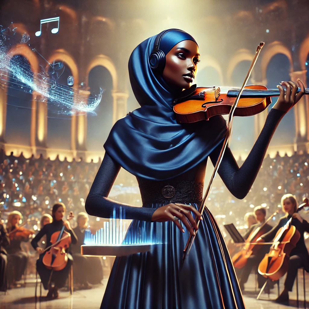 Strings of Liberation: Zahra’s Journey to the Orchestra Americana