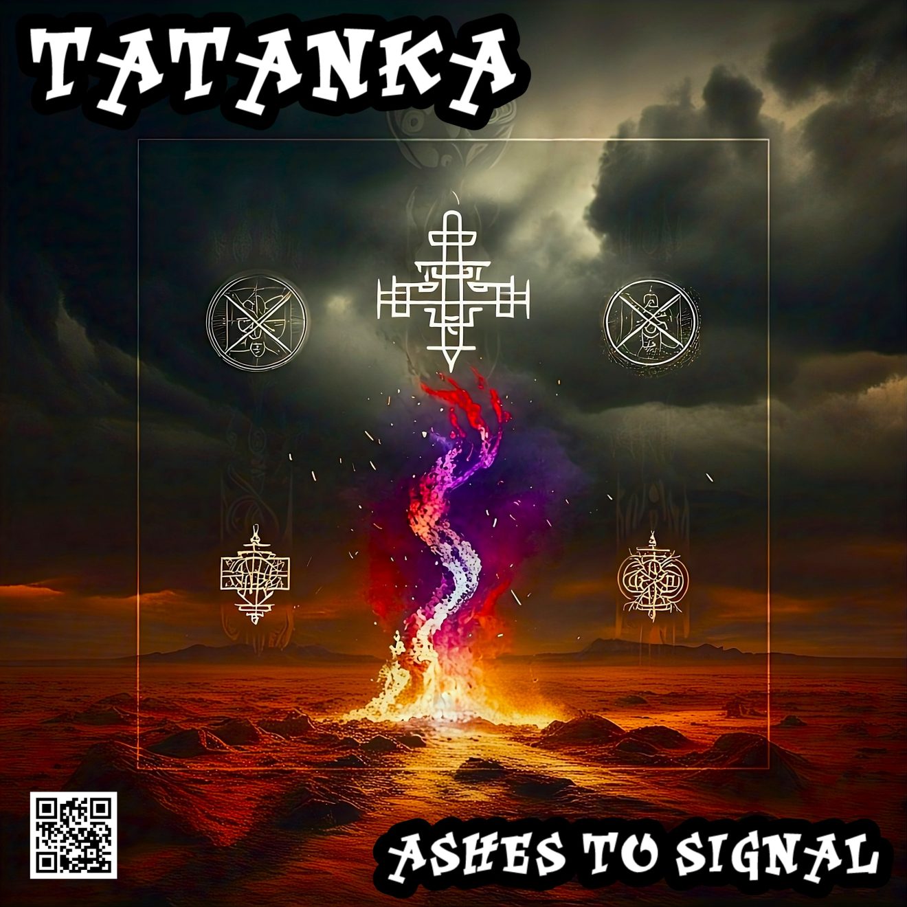 (AI Gen) TATANKA’s “Ashes to Signal: A Journey Through the Ruins and the Future”