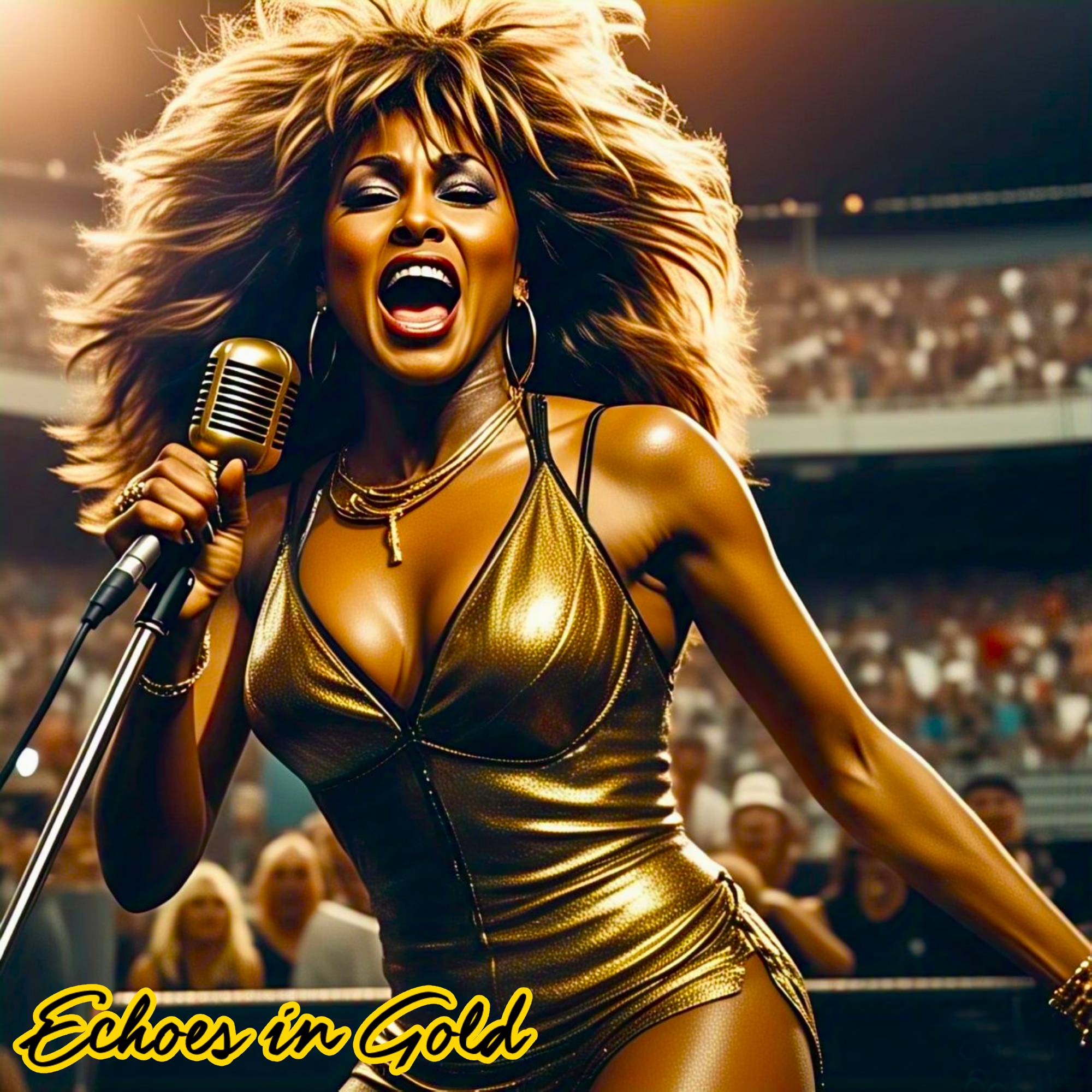 Echoes in Gold: A Fierce Tribute to Tina Turner’s Legacy