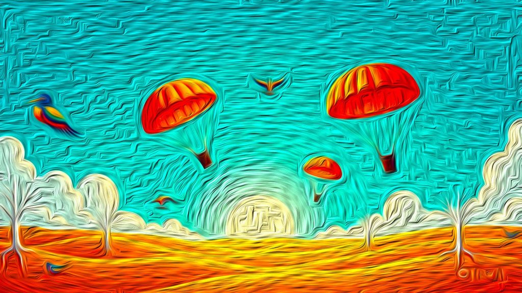 Parachute Birds