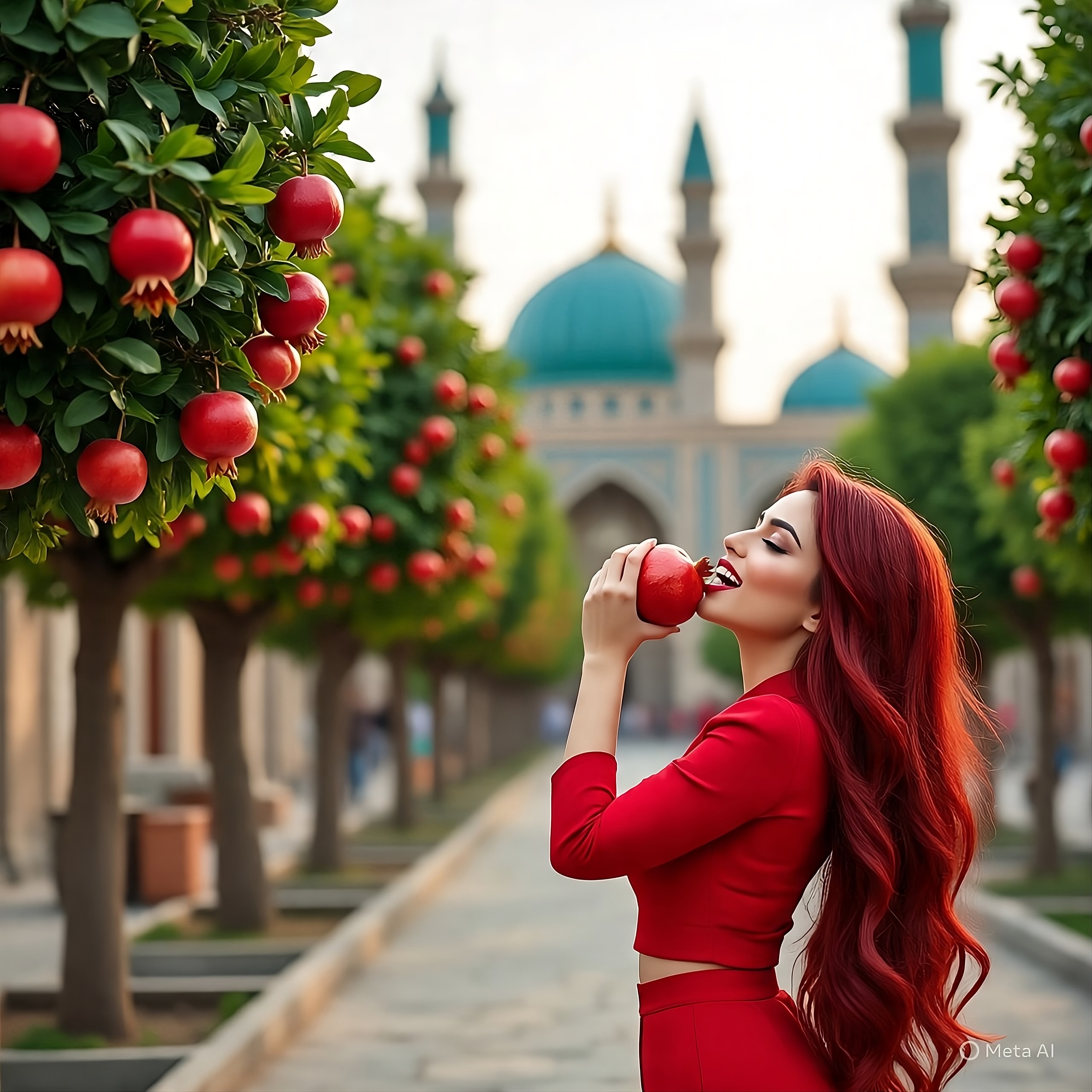 The Red Pomegranate