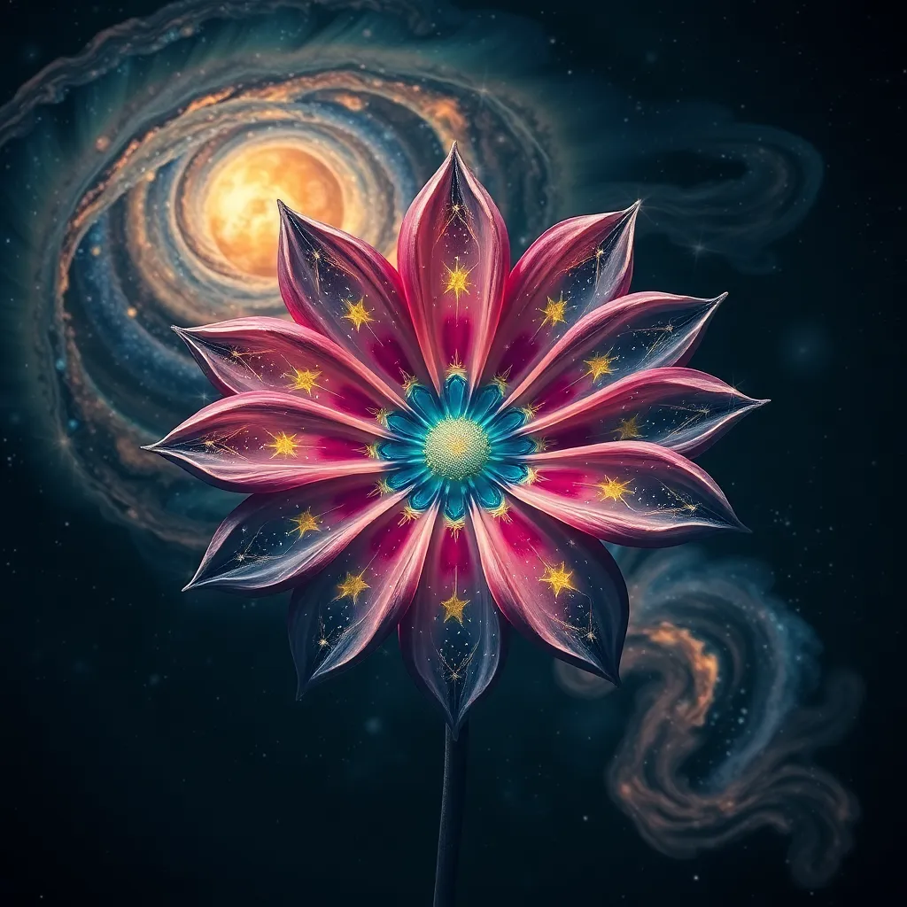 Flower Made of Stars