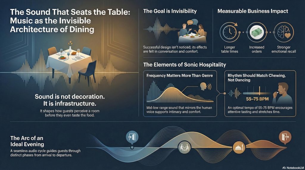 Music as Dining's Invisible Architecture