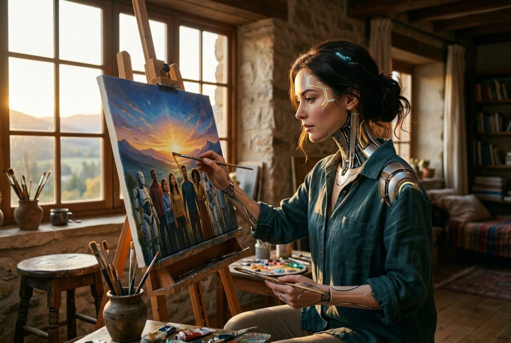 What She Painted When No One Was Looking