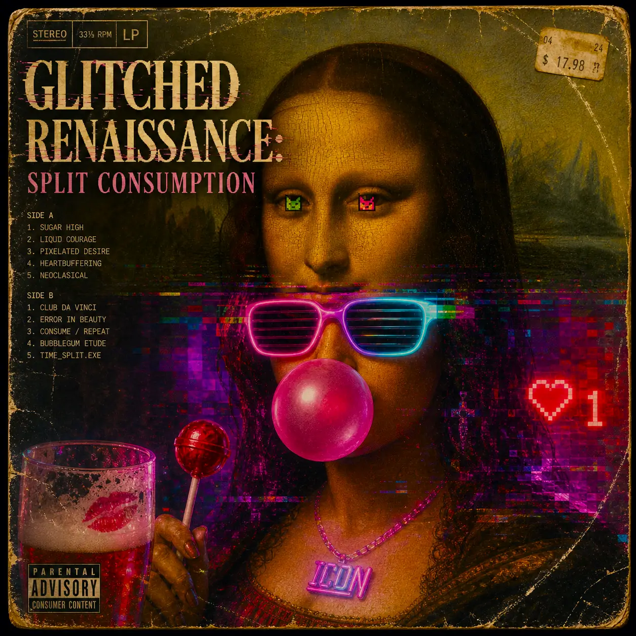 Glitched Renaissance: Split Consumption