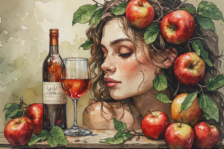 Wild Apple Wine
