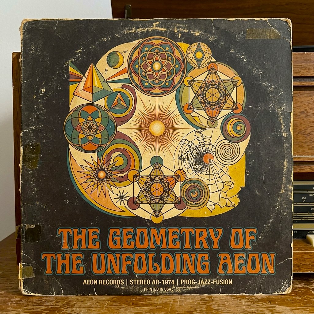 The Geometry of the Unfolding Aeon