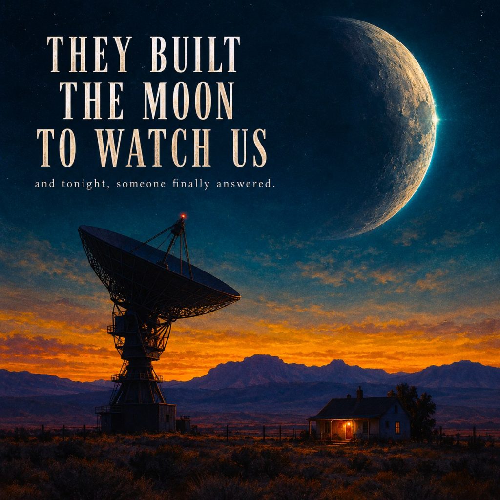 They Built the Moon to Watch Us